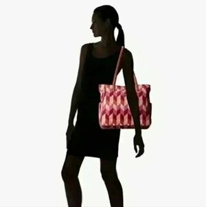 Vera Bradley Preppy Poly Zip Shoulder bag